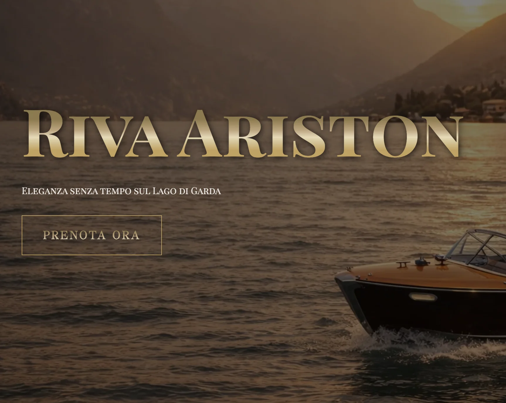 Homepage del sito edwin-gardalake.it realizzato da NetNova